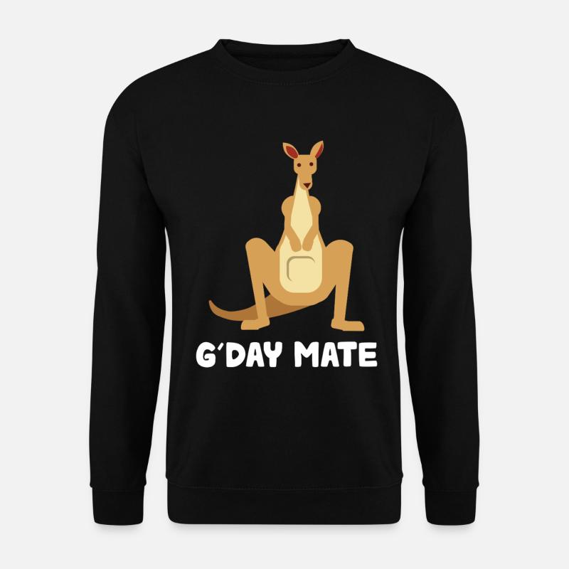 Kangaroo G'DAY Mate Shirt - Unisex Sweatshirt - black