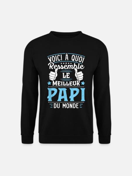 Bester Vater der Welt - Unisex Pullover - Schwarz