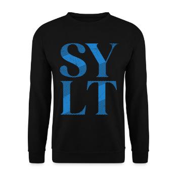 North Sea Holiday SYLT Island Wadden Sea Fun - Unisex Sweatshirt - black - Front - Alina (178cm) & Michal (187cm)