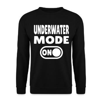 Mode sous-marin ACTIVÉ - Sweat-shirt Unisexe - noir - Devant - Alina (178cm) & Michal (187cm)