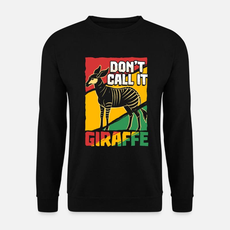 Okapi Animal - Unisex Sweatshirt - black