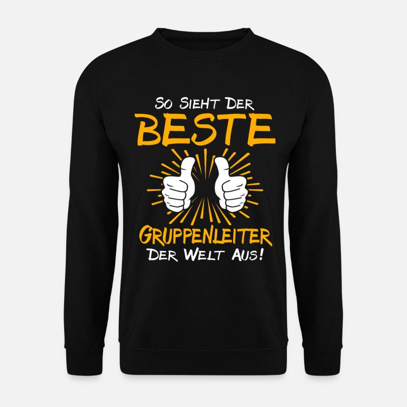 Group Leader Gift Idea - Unisex Sweatshirt - black