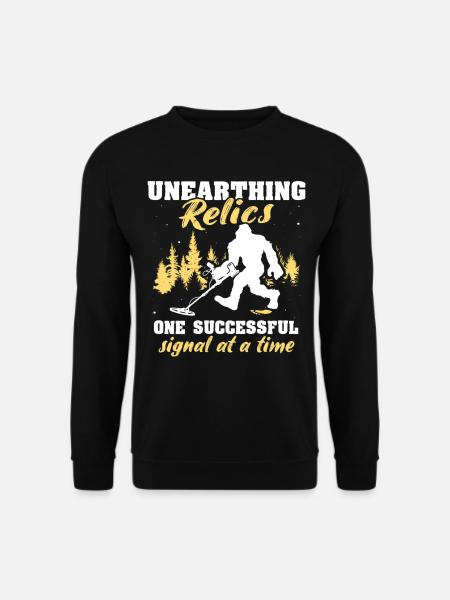 Dirt Fishing Big Foot - Unisex Sweatshirt - black