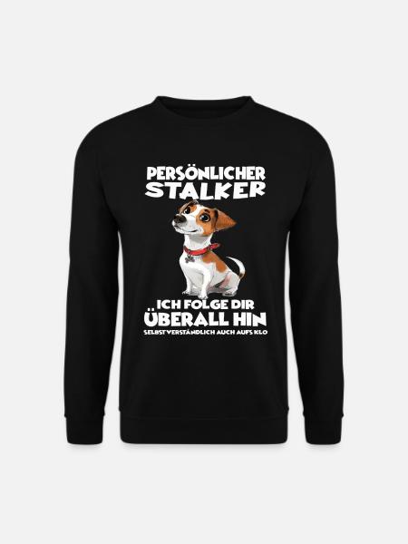 Jack Russell Terrier Hundebesitzer T Jack Russell  - Unisex Pullover - Schwarz
