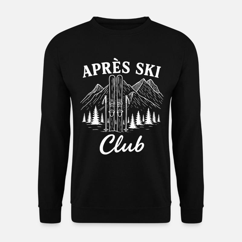Après Ski Club - Unisex Pullover - Schwarz