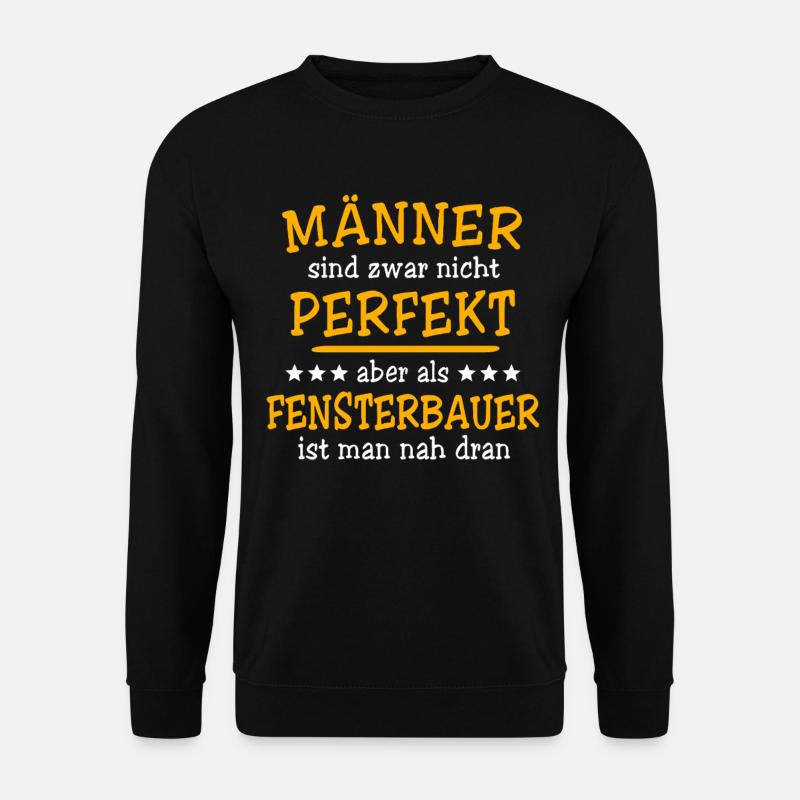 Tontechniker Sprüche - Unisex Pullover - Schwarz