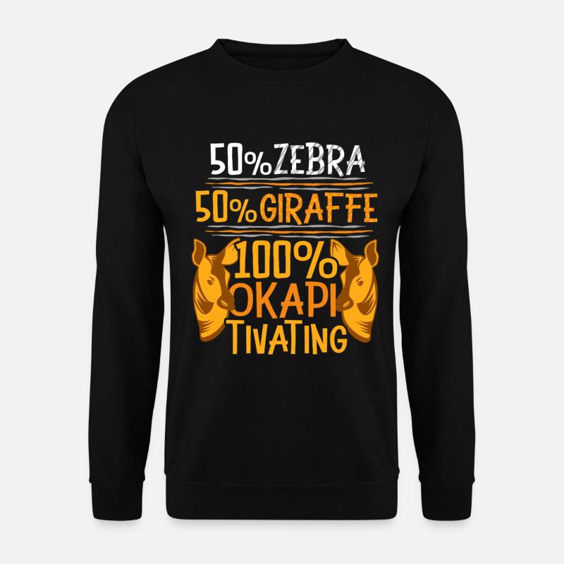100% Okapi Tivating - Unisex Sweatshirt - black