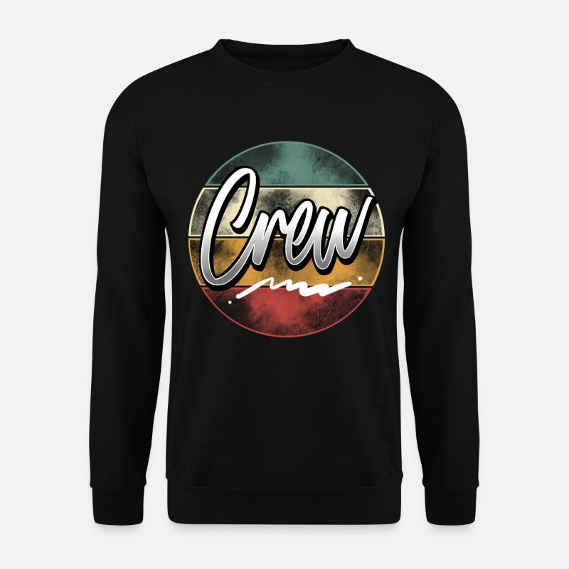 Crew - Unisex Pullover - Schwarz