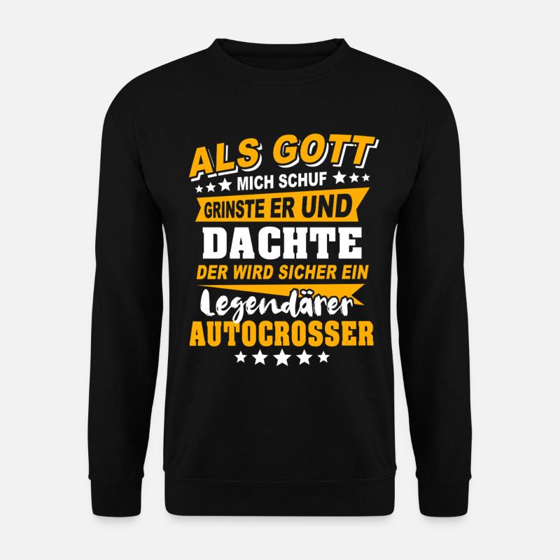Autocrosser Autocross - Unisex Pullover - Schwarz