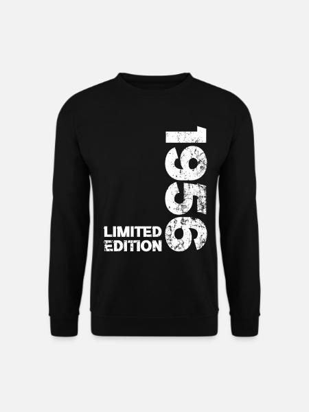 Geburtstag 1956 Geburtstagsgeschenk 1956 Geburtstagsgeschenk - Unisex Pullover - Schwarz