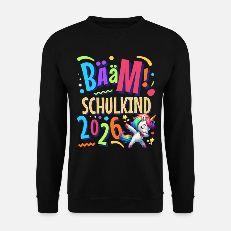 Bääm Schulkind 2026 - Unisex Pullover - Schwarz