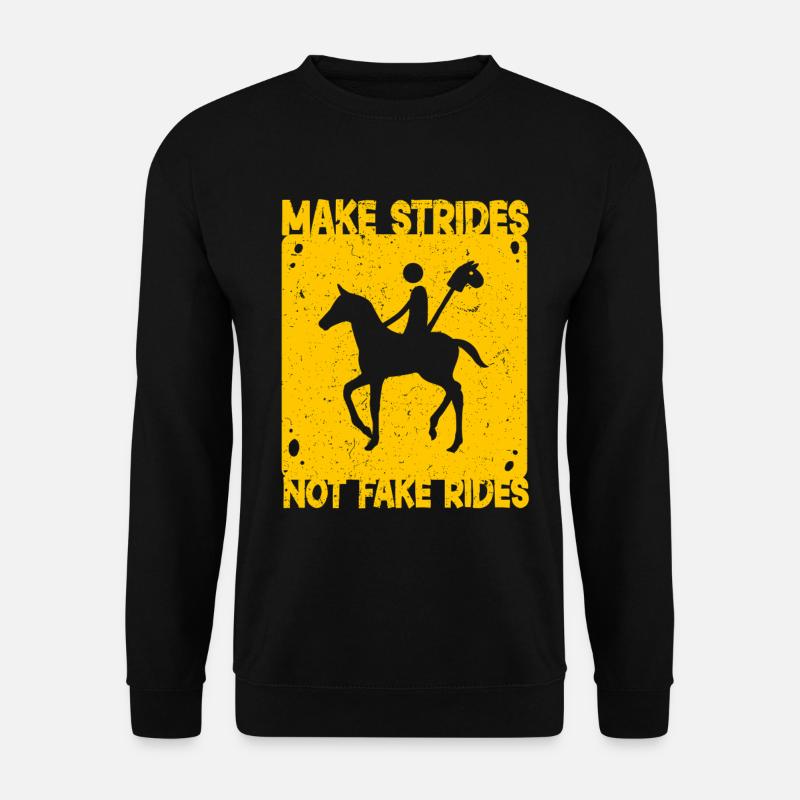 Anti Hobby Horsing - Unisex Pullover - Schwarz