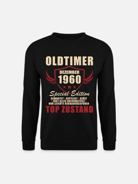 Oldtimer 1960 Special Edition - Unisex Sweatshirt - black