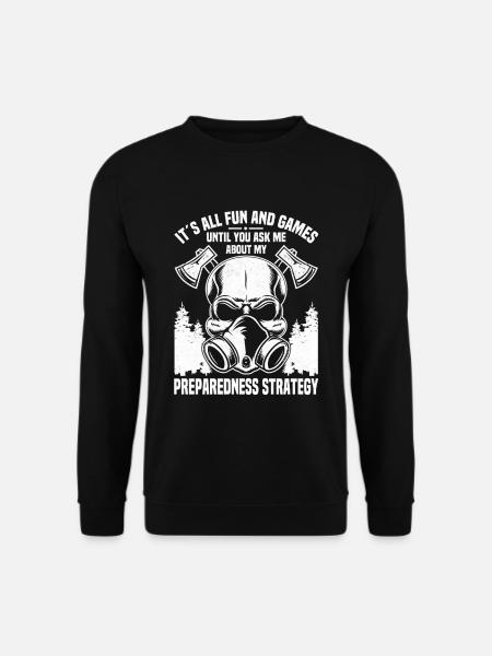 Survivalisme incontournable du Prepper - Sweat-shirt Unisexe - noir