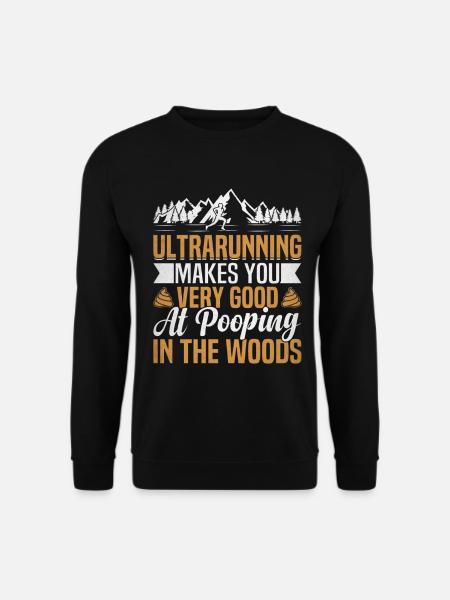 Ultra Marathon Runner 100 Miles Ultramarathon - Unisex Sweatshirt - black