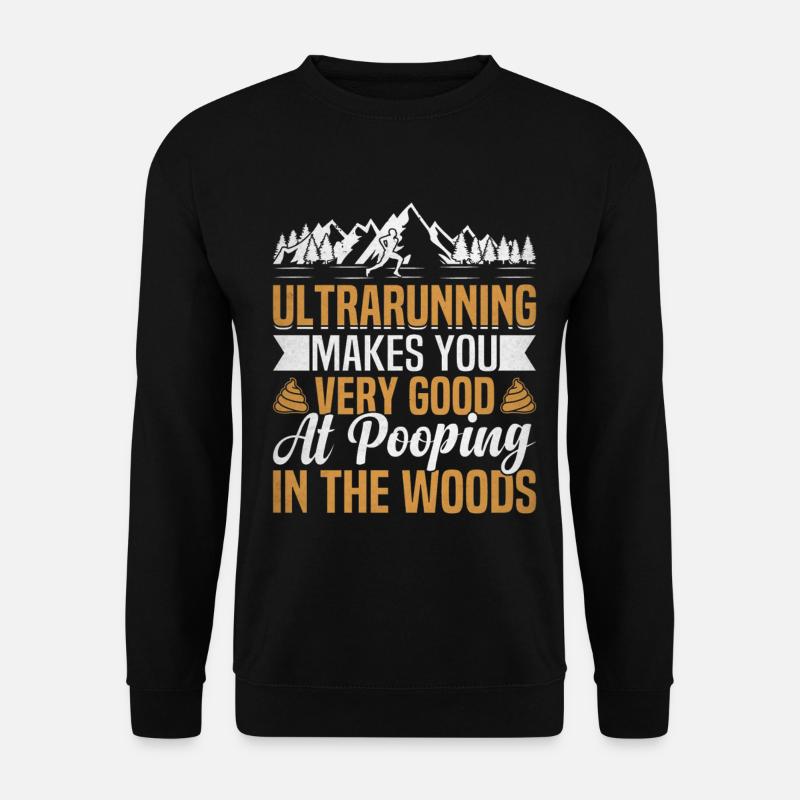 Ultramarathonläufer 100 Meilen Ultramarathon - Unisex Pullover - Schwarz