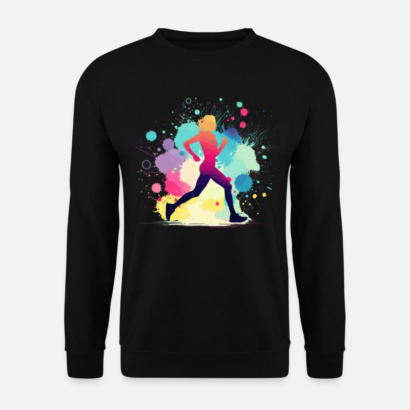 Runner, Running, Marathon, Jogging, Jogger - Unisex Sweatshirt - black