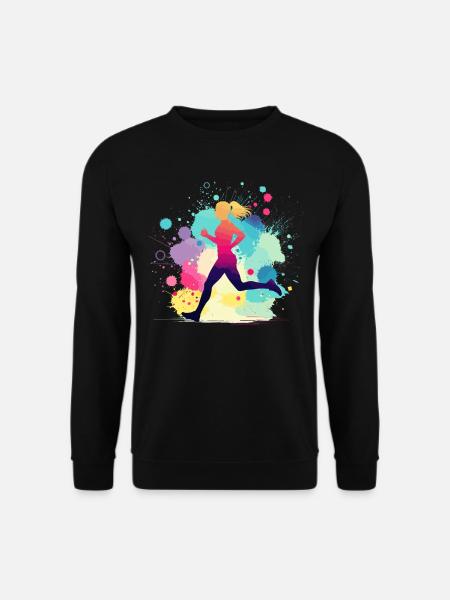 Runner, Running, Marathon, Jogging, Jogger - Unisex Sweatshirt - black