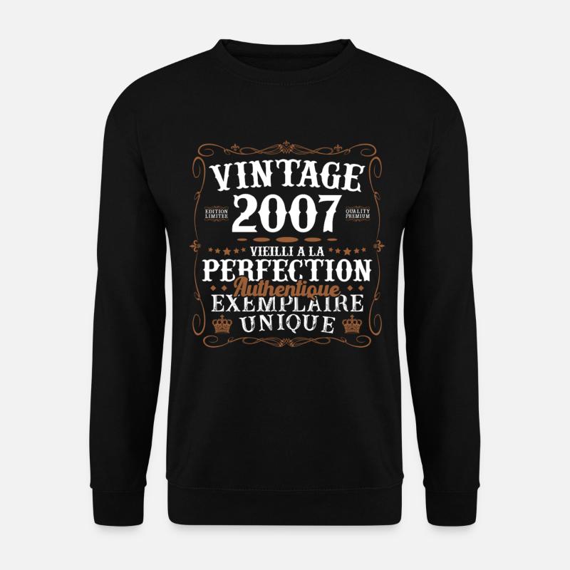 authentique_2007 - Unisex Sweatshirt - black