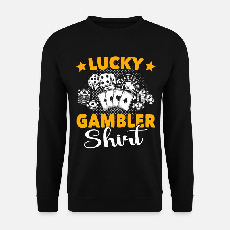 Casino - Unisex Pullover - Schwarz