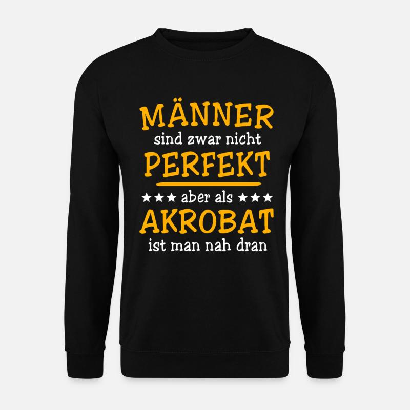 Acrobat Acrobatics - Unisex Sweatshirt - black