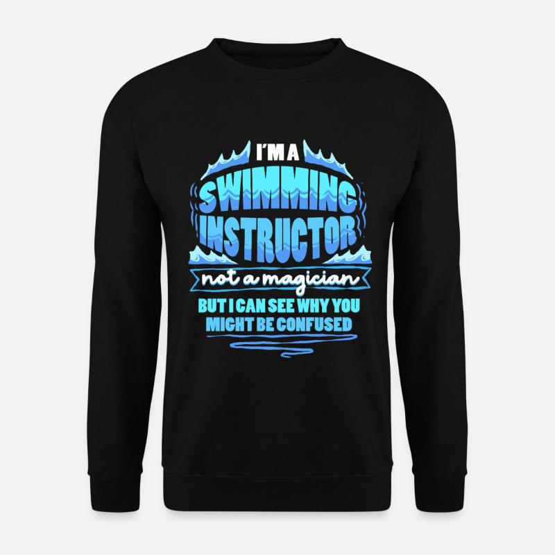 Schwimmlehrer - Unisex Pullover - Schwarz