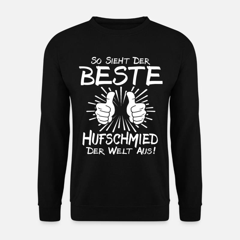 Bester Hufschmied - Unisex Pullover - Schwarz