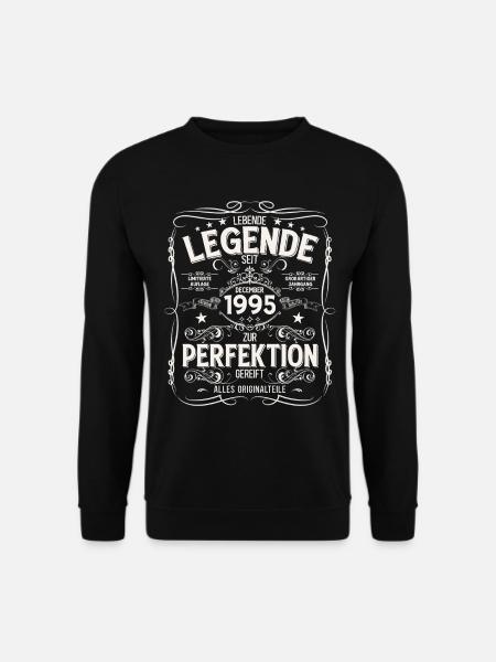 30e anniversaire Millésime Décembre 1995 - Sweat-shirt Unisexe - noir