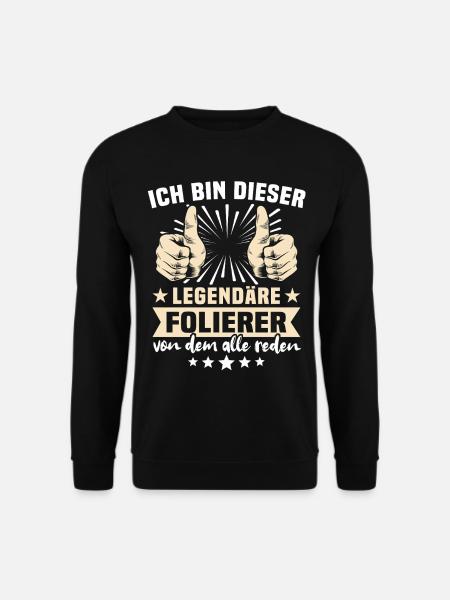 Folier Sayings - Unisex Sweatshirt - black