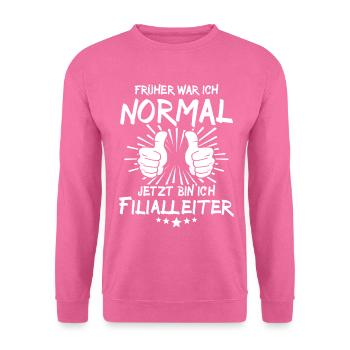 branch manager - Unisex Sweatshirt - pink - Front