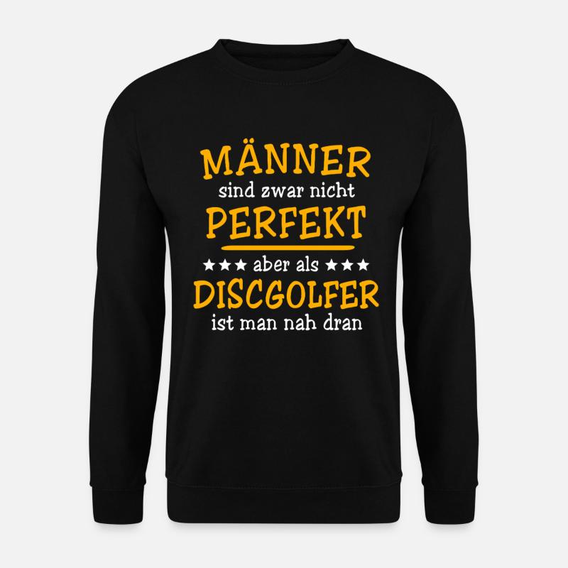 Disc Golfers Disc Golf - Unisex Sweatshirt - black