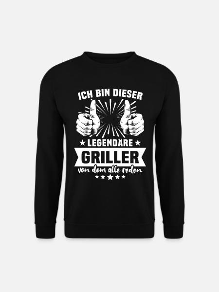 Griller Legend - Unisex Sweatshirt - black