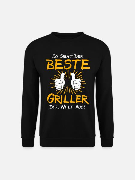 Griller Gift Idea - Unisex Sweatshirt - black