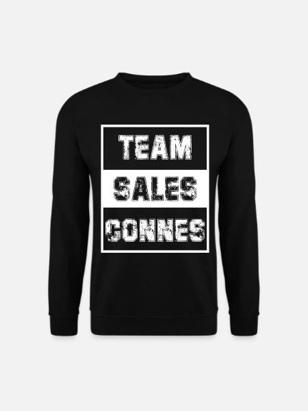 Teamverkaufs-Connes – Brigitte-Kontroverse - Unisex Pullover - Schwarz