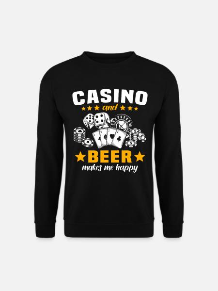 Casino Gambler - Unisex Sweatshirt - black
