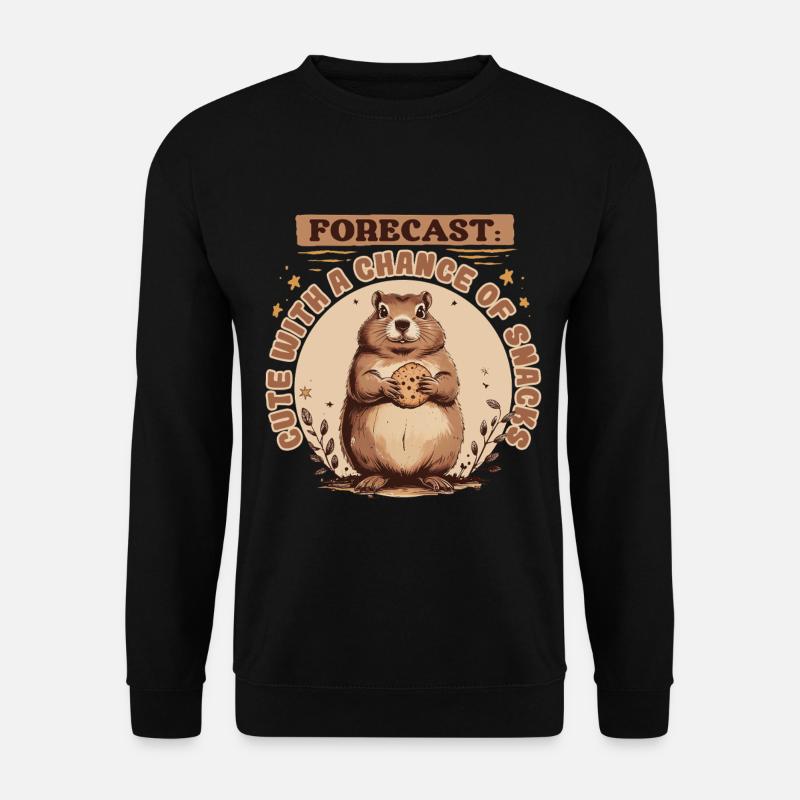 Groundhog Day Groundhog - Unisex Sweatshirt - black