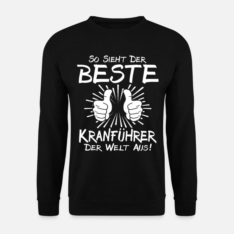 Bester Kranführer - Unisex Pullover - Schwarz