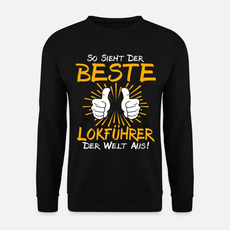 Train Driver Gift Idea - Unisex Sweatshirt - black