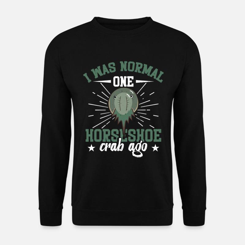 Arthropod-Hufeisenkrabben-Stofftier-Encycloart - Unisex Pullover - Schwarz