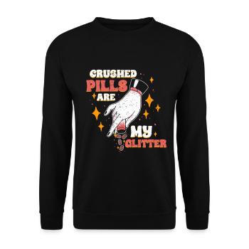 Medical Assistant MFA - Unisex Sweatshirt - black - Front - Alina (178cm) & Michal (187cm)