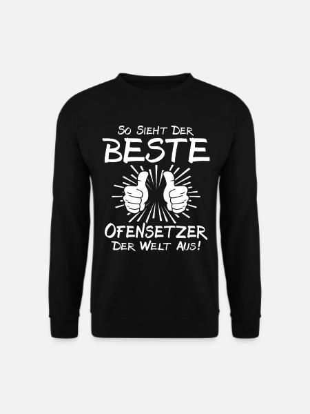 Best Stove Fitter - Unisex Sweatshirt - black