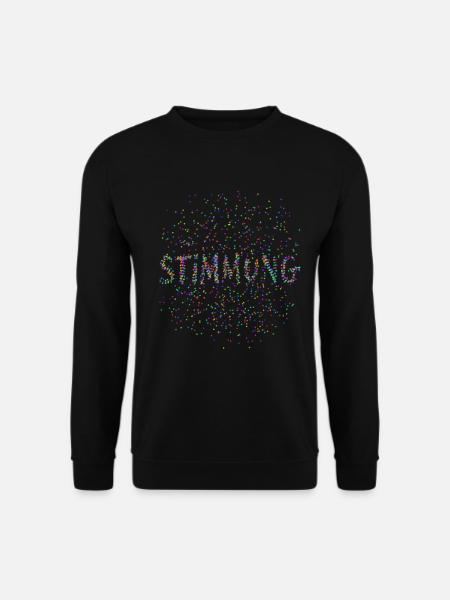 Shrovetide - Carnival - Atmosphere - Confetti - Unisex Sweatshirt - black