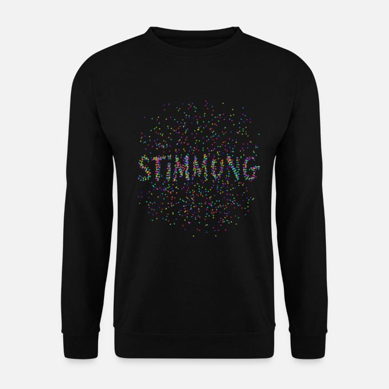 Fastnacht - Karneval - Stimmung - Konfetti - Unisex Pullover - Schwarz