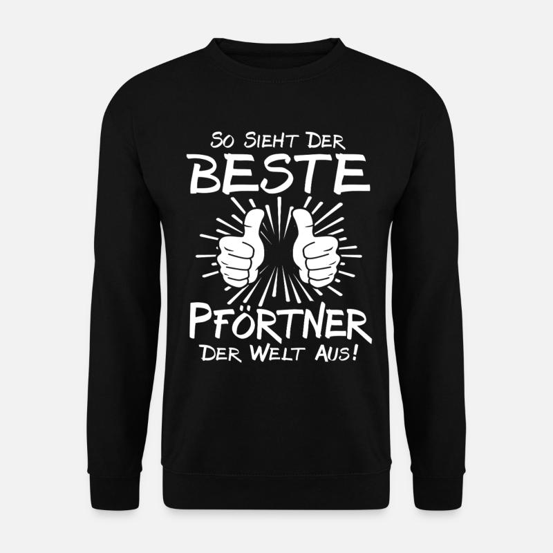 Bester Pförtner - Unisex Pullover - Schwarz