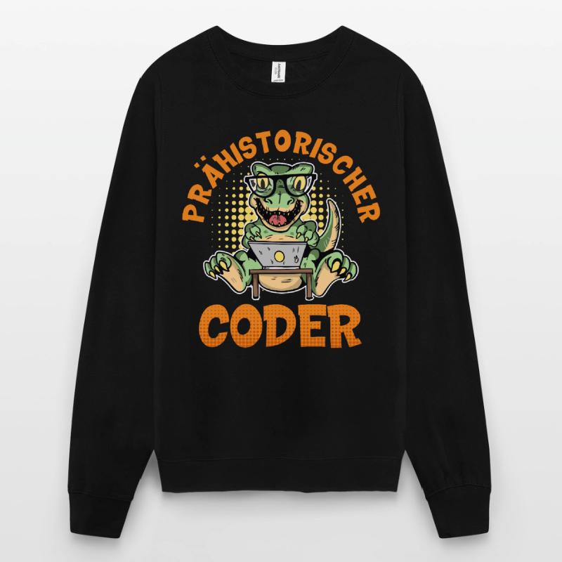 Programmation PRÉHISTORIQUE : Divertissement du CODER Sweat-shirt Unisexe