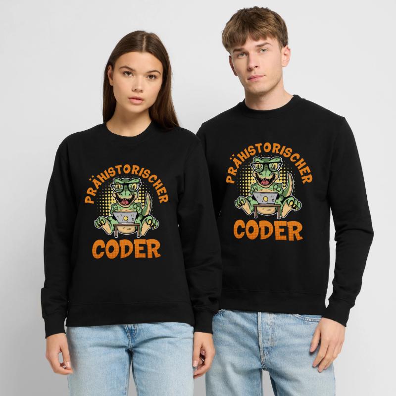Programmation PRÉHISTORIQUE : Divertissement du CODER Sweat-shirt Unisexe