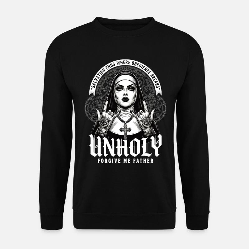 Nonne impie – Le salut prend fin - Sweat-shirt Unisexe - noir
