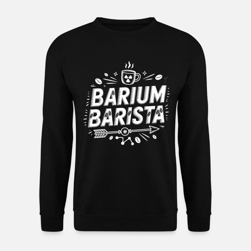 Barium Barista Kaffeewissenschaft Logo - Unisex Pullover - Schwarz