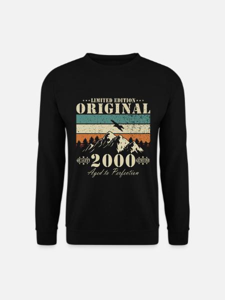 Original limité 2000 – Art mature - Sweat-shirt Unisexe - noir
