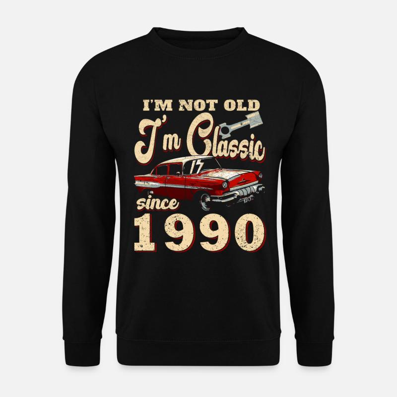 I've been classic since 1990 - Unisex Sweatshirt - black
